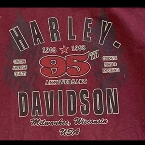 Vintage men's 1995 Harley Davidson T-shirt: